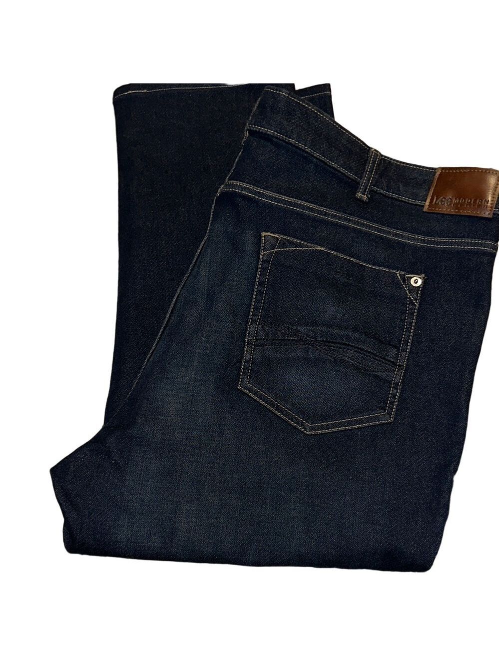 LEE Dark Blue Jeans Straight Fit L342 Sz 46x32 NWOT